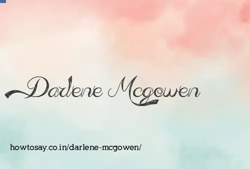 Darlene Mcgowen