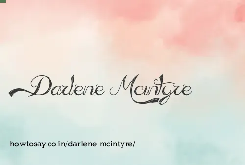 Darlene Mcintyre
