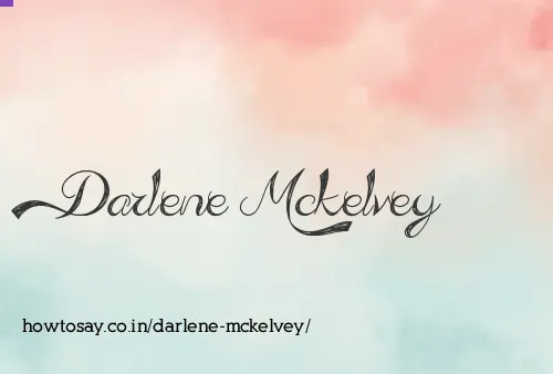 Darlene Mckelvey