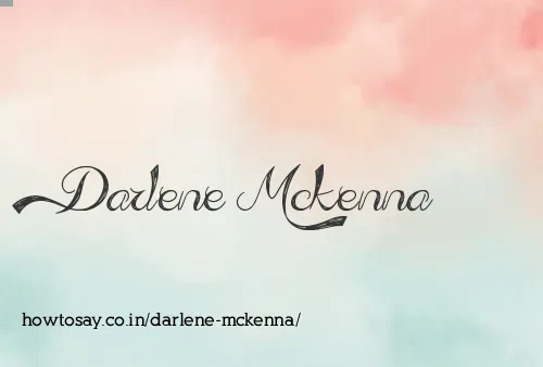 Darlene Mckenna