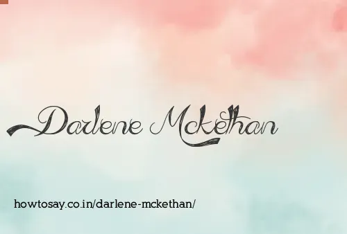 Darlene Mckethan