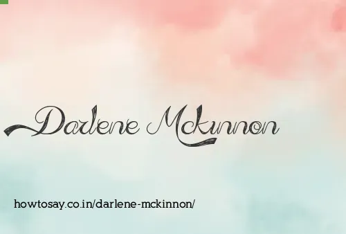 Darlene Mckinnon
