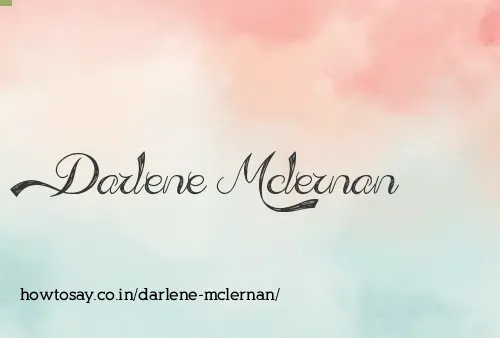 Darlene Mclernan
