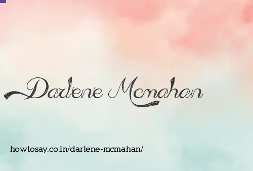 Darlene Mcmahan