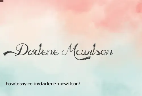 Darlene Mcwilson