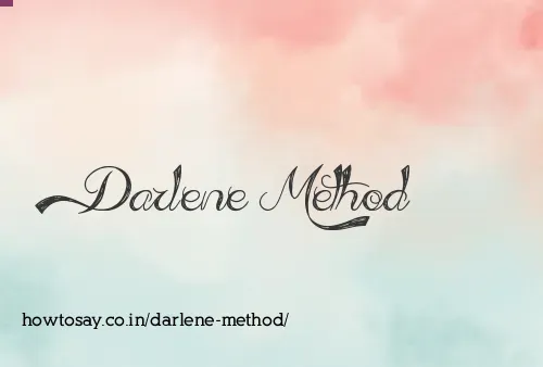 Darlene Method
