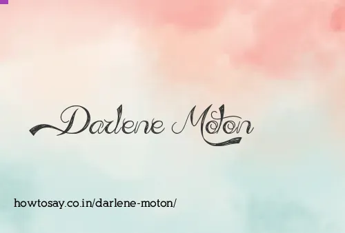 Darlene Moton