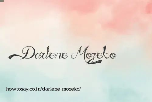 Darlene Mozeko