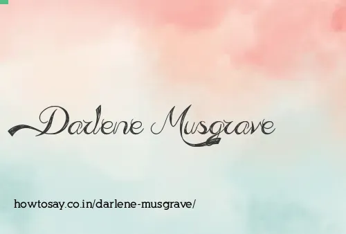 Darlene Musgrave