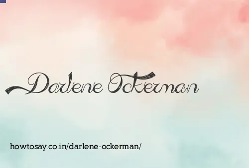 Darlene Ockerman