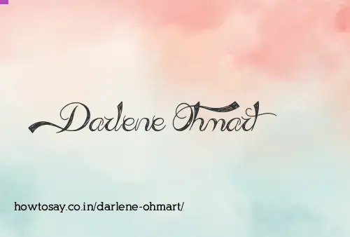 Darlene Ohmart