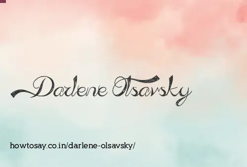 Darlene Olsavsky
