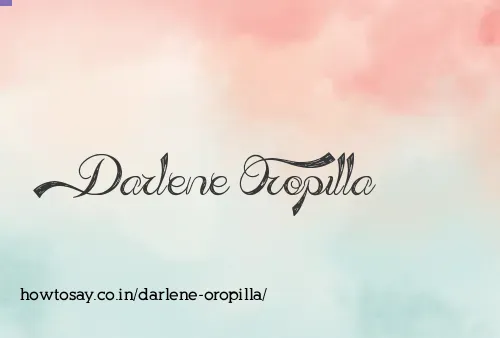 Darlene Oropilla
