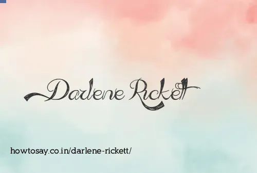 Darlene Rickett