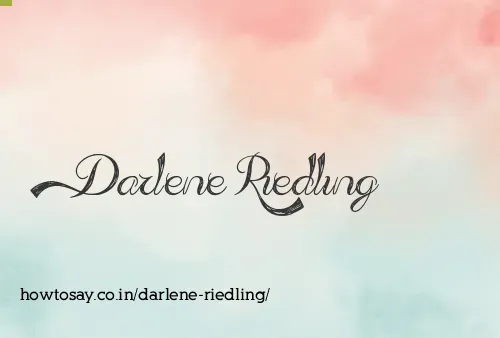Darlene Riedling