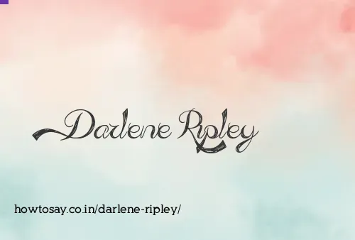 Darlene Ripley