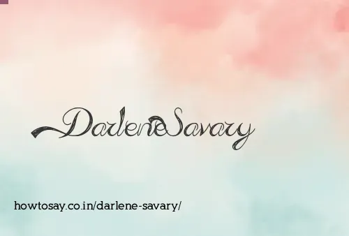Darlene Savary