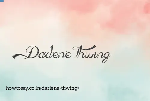 Darlene Thwing