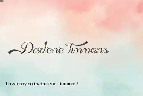 Darlene Timmons