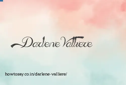 Darlene Valliere