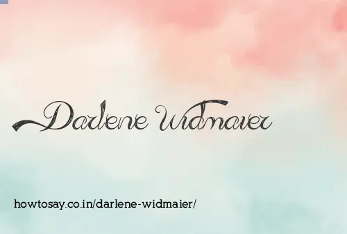Darlene Widmaier