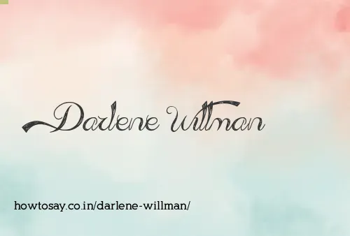 Darlene Willman