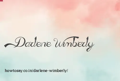 Darlene Wimberly