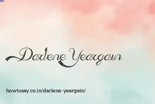 Darlene Yeargain