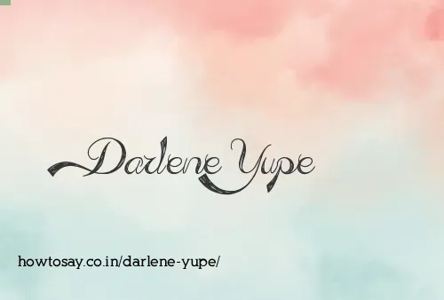 Darlene Yupe