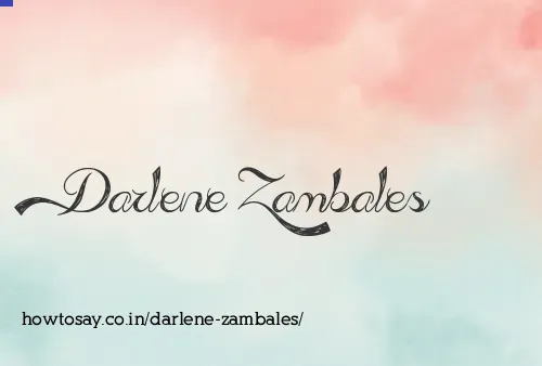 Darlene Zambales