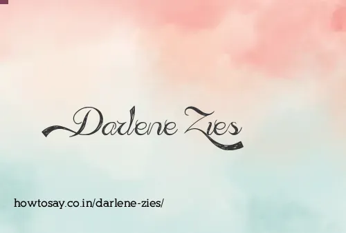Darlene Zies