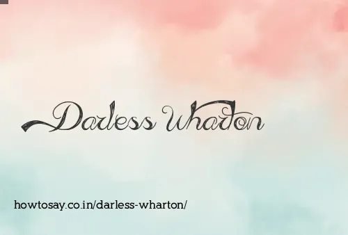 Darless Wharton