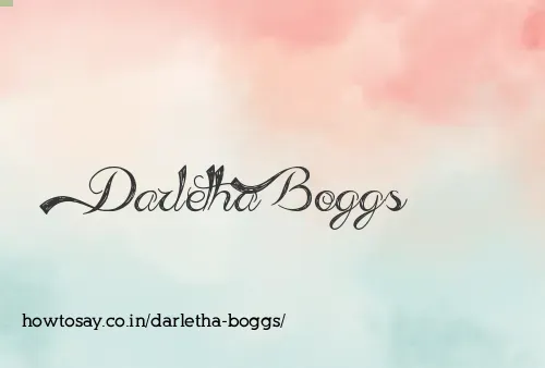 Darletha Boggs