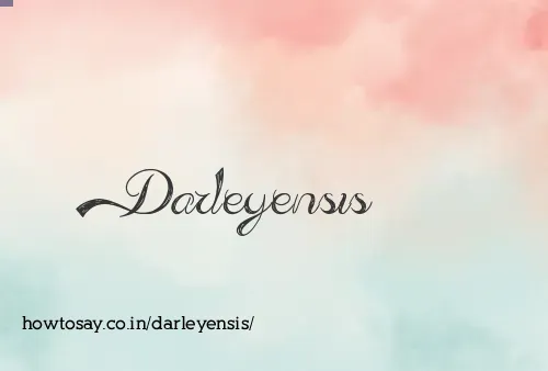 Darleyensis