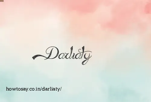 Darliaty