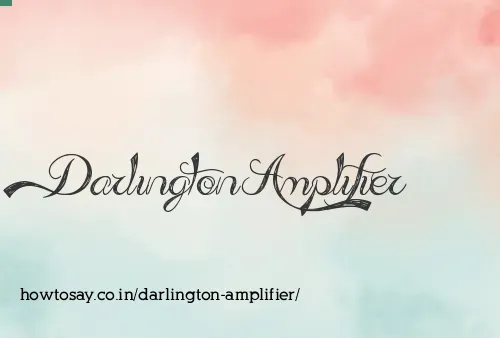 Darlington Amplifier