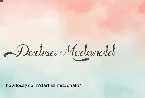 Darlisa Mcdonald