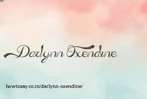 Darlynn Oxendine