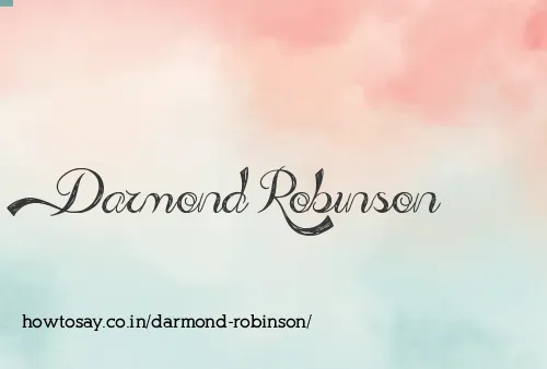 Darmond Robinson