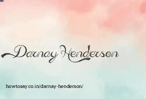 Darnay Henderson