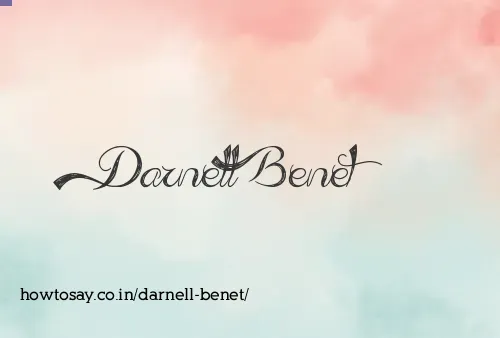 Darnell Benet