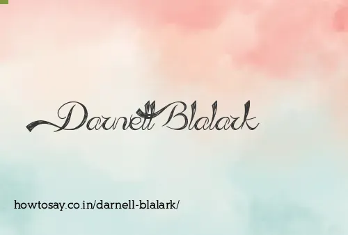 Darnell Blalark