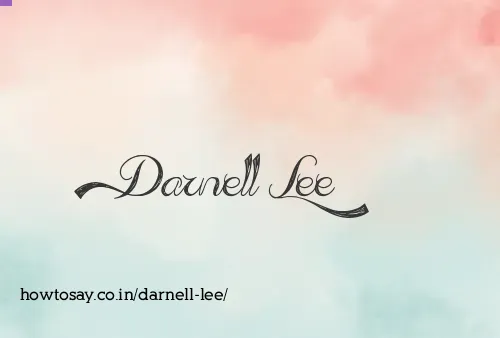 Darnell Lee