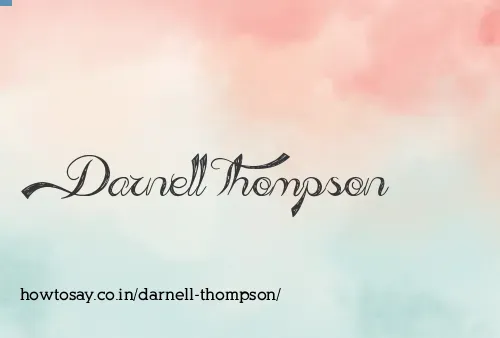 Darnell Thompson