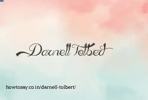 Darnell Tolbert