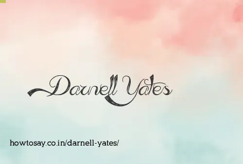 Darnell Yates
