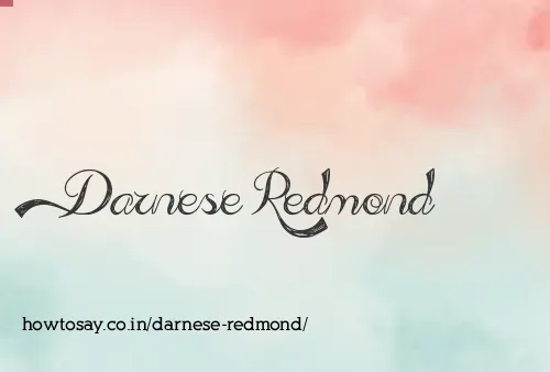 Darnese Redmond