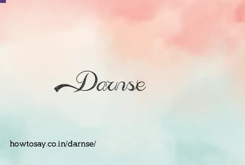 Darnse