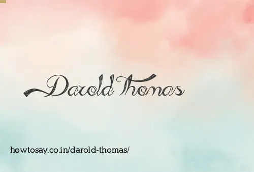 Darold Thomas