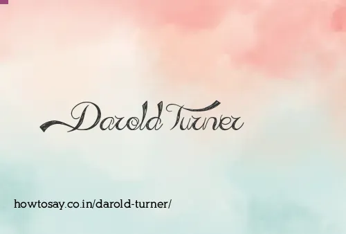 Darold Turner